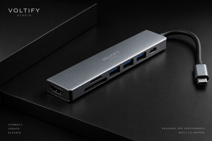 7-in-1 Laptop Productivity Hub